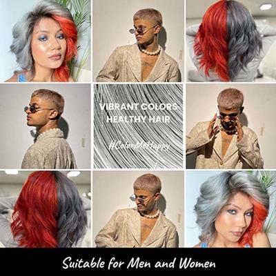 2.Oh! Semi Permanent Hair Color - Steel 100 ml - Crème