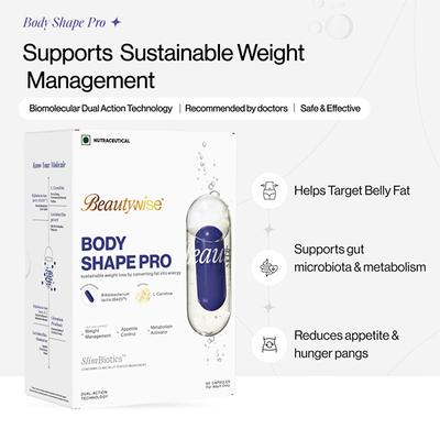 Beautywise Dual Action Body Shape, Weight Management for Men & Women 60's - Multi-Vitamins
