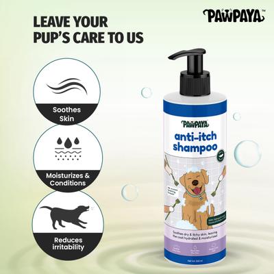 Pawpaya Anti-Itch Shampoo New 250 ml - Pet Grooming