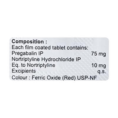 PRIUX NT Tablet 10's - Neuropathic Pain-Dru