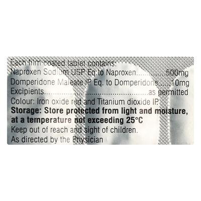NDRAP 500 Tablet 10's - Pain relief-Nsa