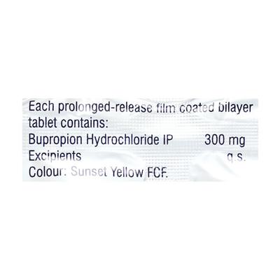 Bupron XL 300mg Tablet 10'S - Depression-Ant