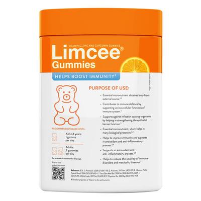 LIMCEE ORANGE FLAVOUR GLUTEN FREE Gummies 30's - Supplements-Vam