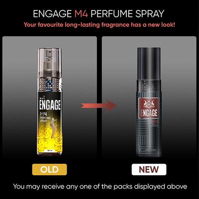 Engage Man Perfume Spray M4 120Ml - Men Perfumes (Edt/Edp)