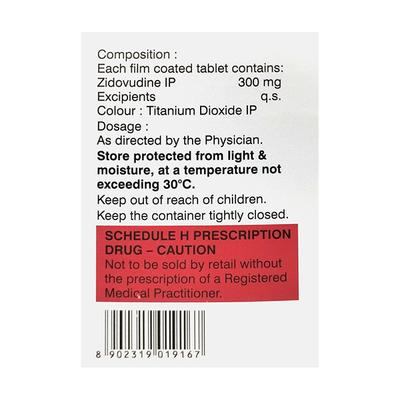 Zidine 300mg Tablet 60'S - Viral infections-Ant