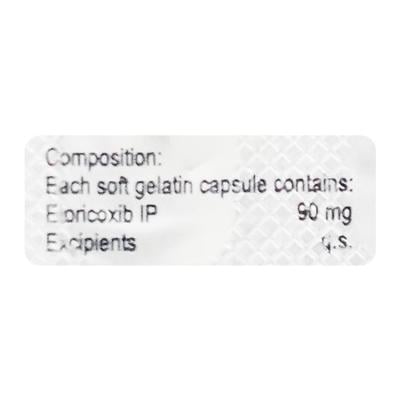 Etofine 90mg Capsule 10'S - Pain relief-Nsa