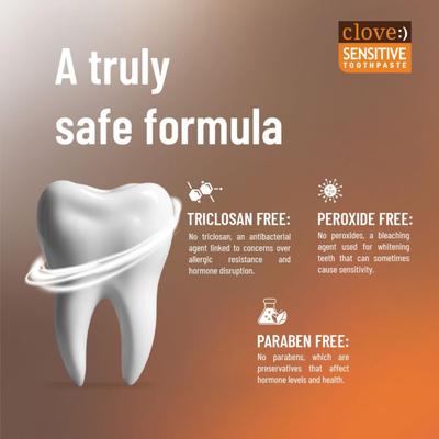 Clove Sensitive Toothpaste 100 g - Toothpaste