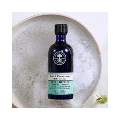 Neal'S Yard Remedies Rose and Pomegranate Bath Oil, 100 ml - Shower Gels & Body Wash