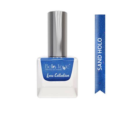 Bella Voste Sand Holo Nail Paints Vibrant Royal Blue - 412 10 ml - Nail Polish