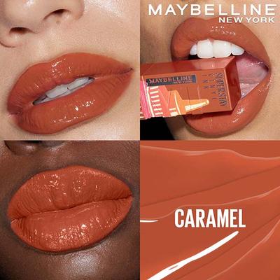 Maybelline New York Superstay Vinyl Ink - Longwear Shine Lip Color, Caramel 4.2 gm - Liquid Lipsticks