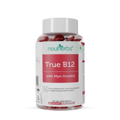 Neuherbs True B12 Tablets 60's - Multi-Vitamins