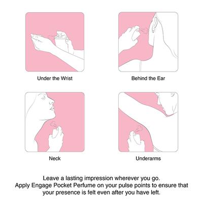Engage On Woman Pocket Perfume - Floral Fresh 17 ml - Women Perfumes (Edt/Edp)