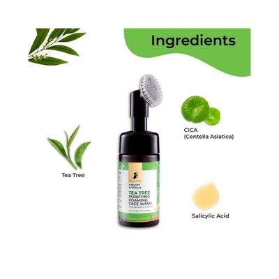 Pilgrim Tea Tree PURIFYING FOAMING FACE WASH 120 ml - Face Wash & Cleansers