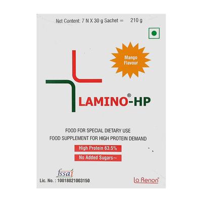 Lamino HP Mango Flavour Sachet 7X30gm - Supplements-Ent