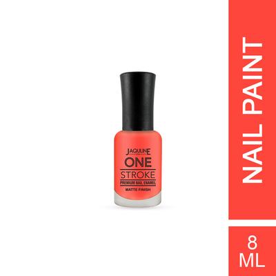 Jaquline USA One Stroke Premium Nail Enamel Peach Candy J20 8 ml - Nail Polish