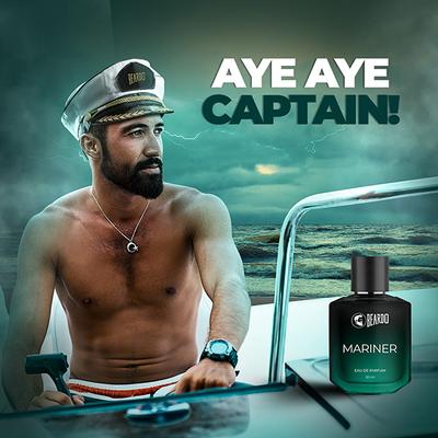 Beardo Whisky Smoke Bourbon Edp 50ml and Mariner Edp 50ml Perfume for Men, Strong and Long Lasting 1's - Men Perfumes (Edt/Edp)