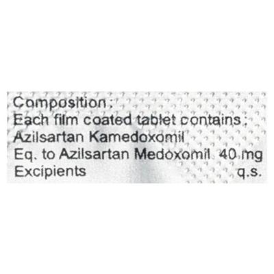 ZILZOX 40 Tablet 15's - Hypertension-Ang