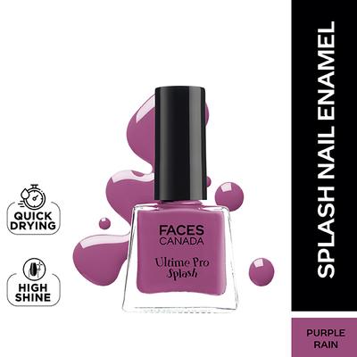 FACESCANADA Ultime Pro Splash Mini Nail Enamel Purple Rain 19 5 ml - Nail Polish