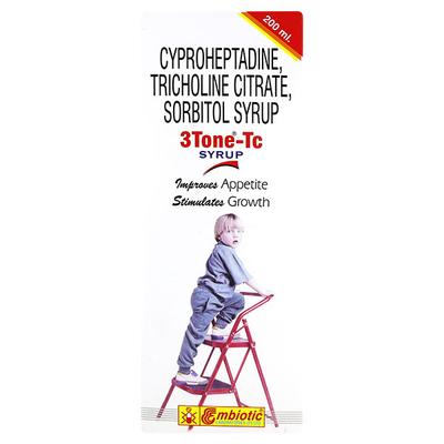 3 TONE TC Syrup 200ml - Appetite-App