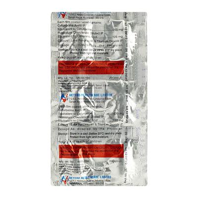 Stafcure CV 250mg Tablet 10'S - Bacterial Infections-Cep