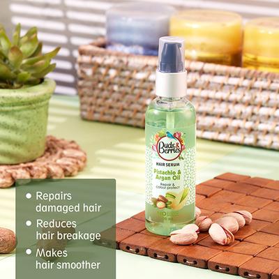 Buds & Berries Pistachio and Argan Oil Hair Serums Bottle 100 ml - Hair Serums