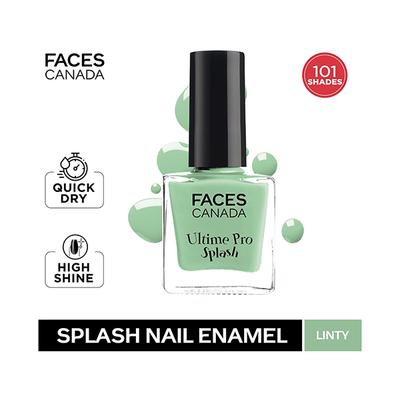 Faces Canada Ultime Pro Splash Nail Enamel Linty 45 8 ml - Nail Polish