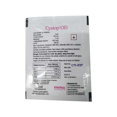 CYSTOP OD Sugar Free Sachet 7gm - Supplements-Sup
