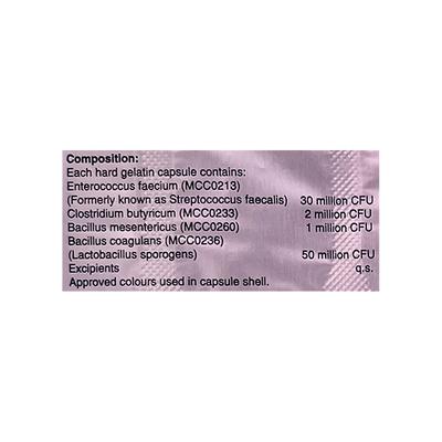 VEBIOTIC PLUS Capsule 10's - Diarrhoea-Ant