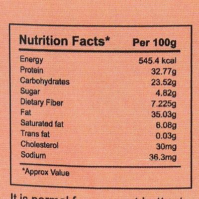 Nutriwish Peanut Butter with whey protein 250 gm - Nutritional Bars