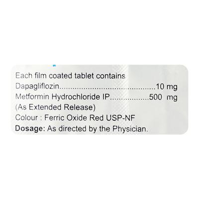 DAPACOSE M 10 Tablet 10's - Diabetes-Ant