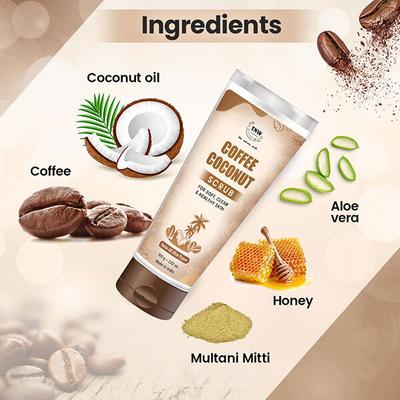 TNW - The Natural Wash Coffee Coconut Scrub 125 gm - Face Wash & Cleansers