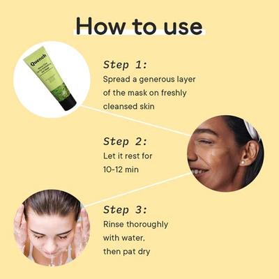 Quench Botanics Mama Cica Oil Fix Exfoliating Gel Mask 50 ml - Masks & Peels