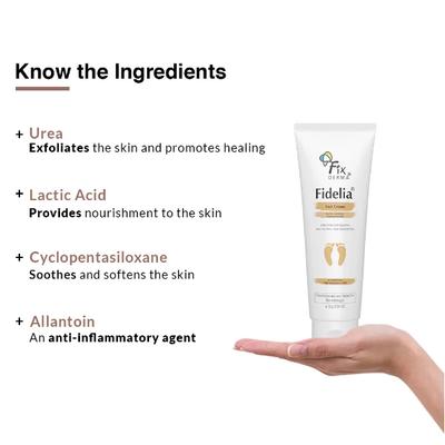 Fixderma Fidelia Foot Cream 75 g - Foot Creams & Lotions