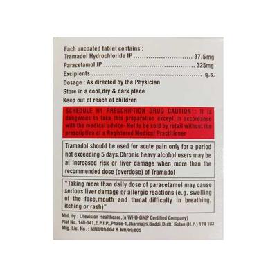 EXDOL P Tablet 10's - Pain relief-Ana