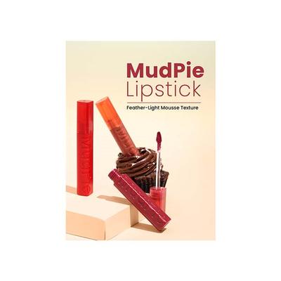 Swiss Beauty Mudpie Lipstick-Hush Rose 3 gm - Lipsticks