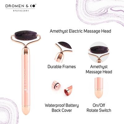 Dromen & Co Amethyst Electric Roller 195 gm - Massagers