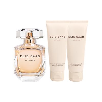 Elie Saab Le Parfum Gift Set (Eau de Parfum 90ml + Body Lotion 75ml + Shower Gel 75ml) 1's - Women Perfumes (Edt/Edp)