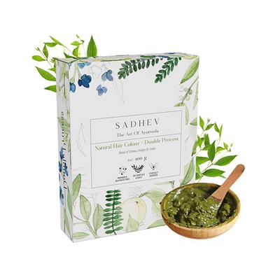 Sadhev-Hair Colour Double Process 100 gm - Powder