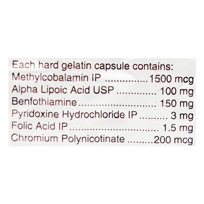 Nervz B Capsule 10'S - Supplements-Vam