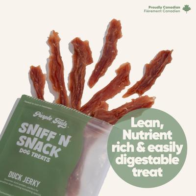 Purple Tails Sniff N Snack Dog Treat Duck Jerky 70 g - Pet Healthcare