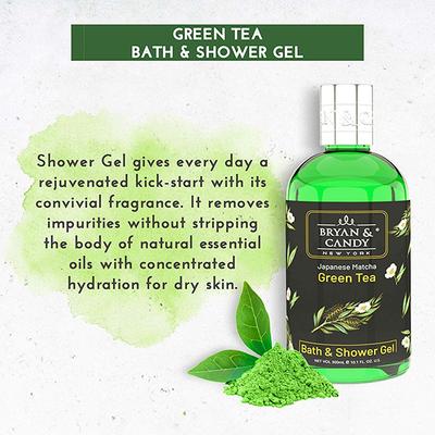 Bryan & Candy Green Tea Small Tub Kit 625ml 4's - Creams/Oils/Lotions