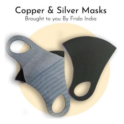 Arcatron Frido Reusable Face Mask Combo (Silver Plus 2's + Copper Plus 2's) - Face Mask