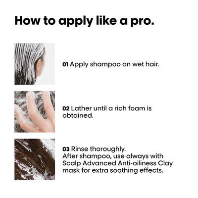 L'Oreal Professionnel Scalp Advanced Anti-Oiliness Dermo-Purifier Shampoo 300 ml - Shampoos