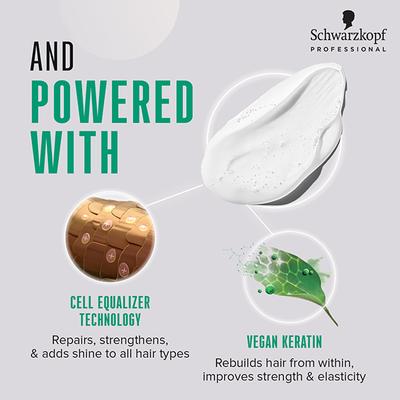 Schwarzkopf Professional Bonacure Volume Boost Jelly Conditioner with Creatine for Fine Hair with Vegan Keratin 200 ml - Conditioners