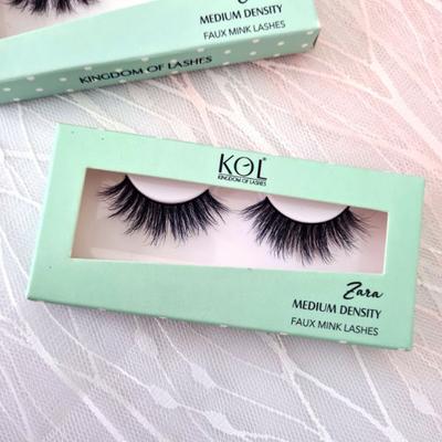 Kingdom Of Lashes - Zara - Faux Mink False Eyelashes 1's - Eyelashes