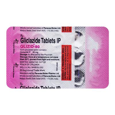 Glizid 80mg Tablet 15'S - Diabetes-Ant