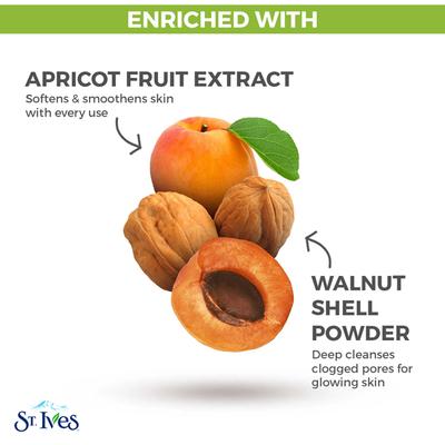 St. Ives Fresh Skin Apricot Face Scrub 170 gm - Scrubs & Exfoliants