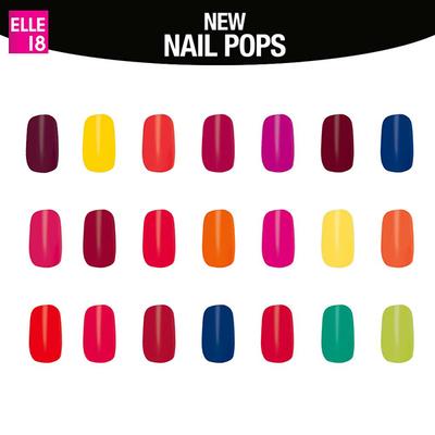 Elle 18 Nail Pops Nail Color, Shade 30 5 ml - Nail Polish