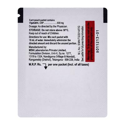 VIGANEXT Powder 1's - Epilepsy/Convulsion-Ant