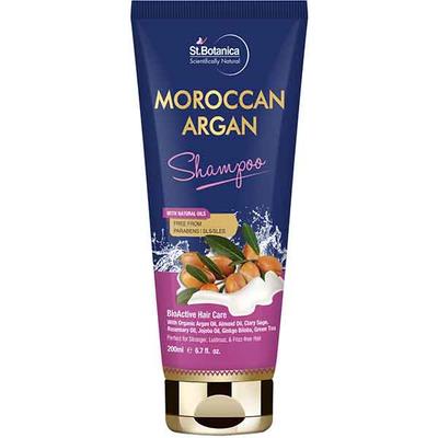 St.Botanica Moroccan Argan Hair Shampoo With Organic Argan Oil 200 ml - Shampoos
